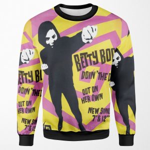 Betty Boo Doin The Do All-over-print Unisex Sweatshirt