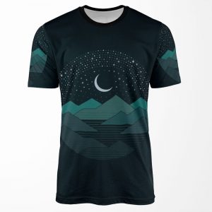 Between The Mountains And The Stars All-over-print T-shirt