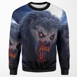 Beware The Moon All-over-print Unisex Sweatshirt