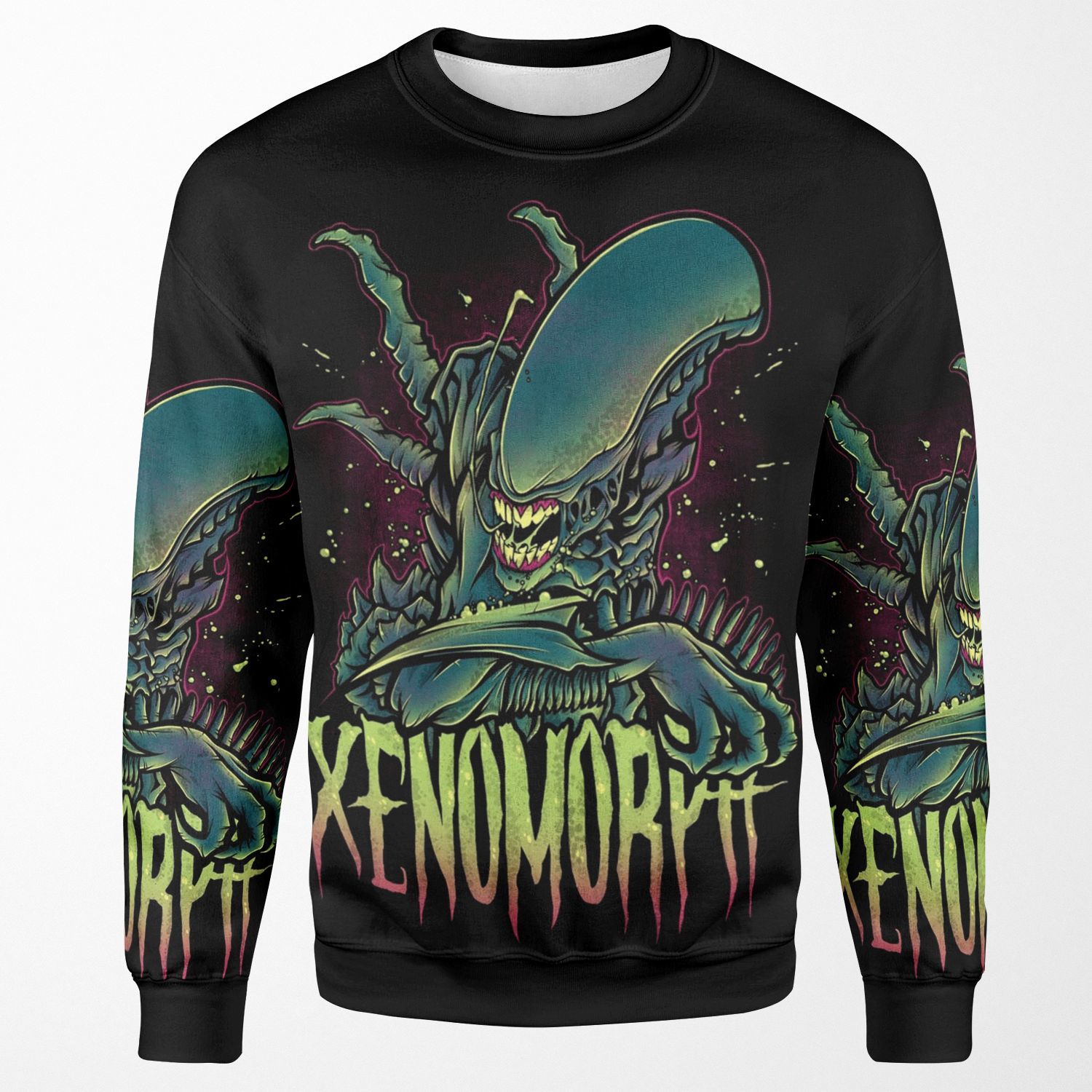 Beware The Xenomorph All-over-print Unisex Sweatshirt