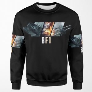 Bf1 Battlefield 1 All-over-print Unisex Sweatshirt