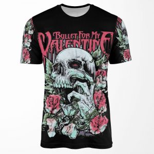 Bfmv Skull Roses All-over-print T-shirt