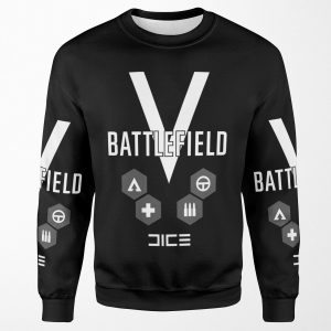 Bfv Battlefield V Class All-over-print Unisex Sweatshirt