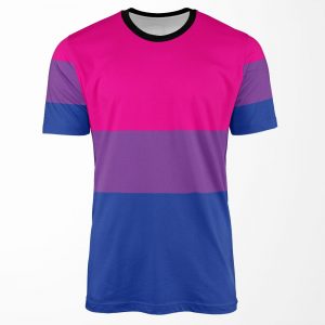 Bi Pride Flag All-over-print T-shirt