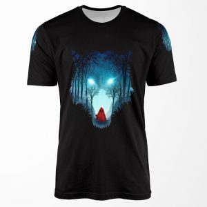 Big Bad Wolf Dark Version All-over-print T-shirt