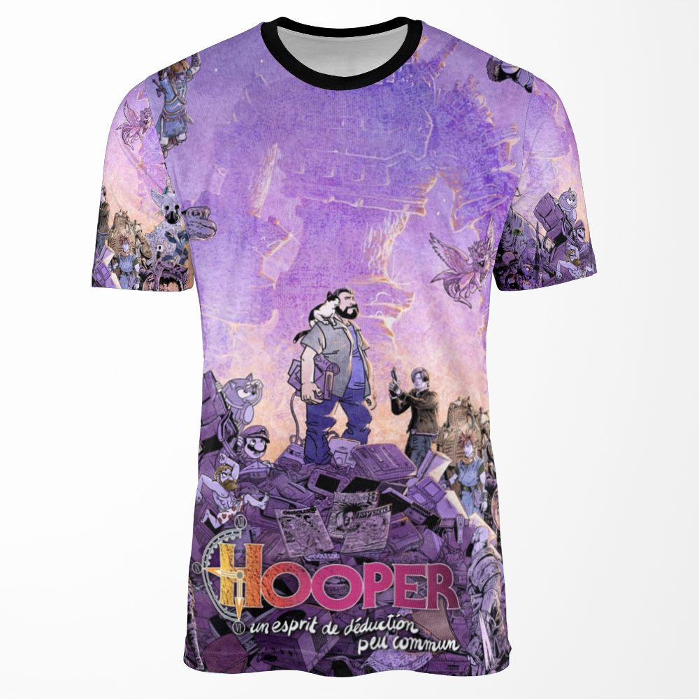 Big Bear Universe All-over-print T-shirt