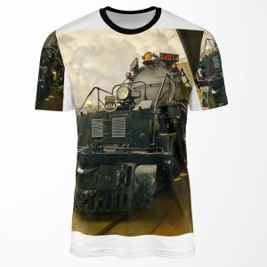 Big Boy Steam Locomotive All-over-print T-shirt
