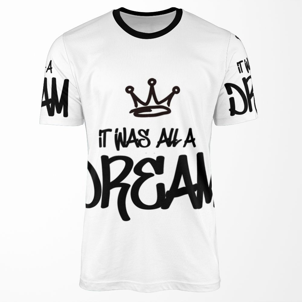 Biggie Smalls It Was All A Dream All-over-print T-shirt