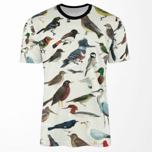 Bird Fanatic All-over-print T-shirt