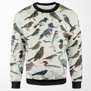 Bird Fanatic All-over-print Unisex Sweatshirt