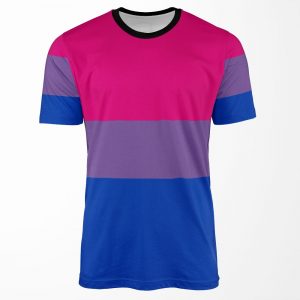 Bisexual Pride Flag All-over-print T-shirt