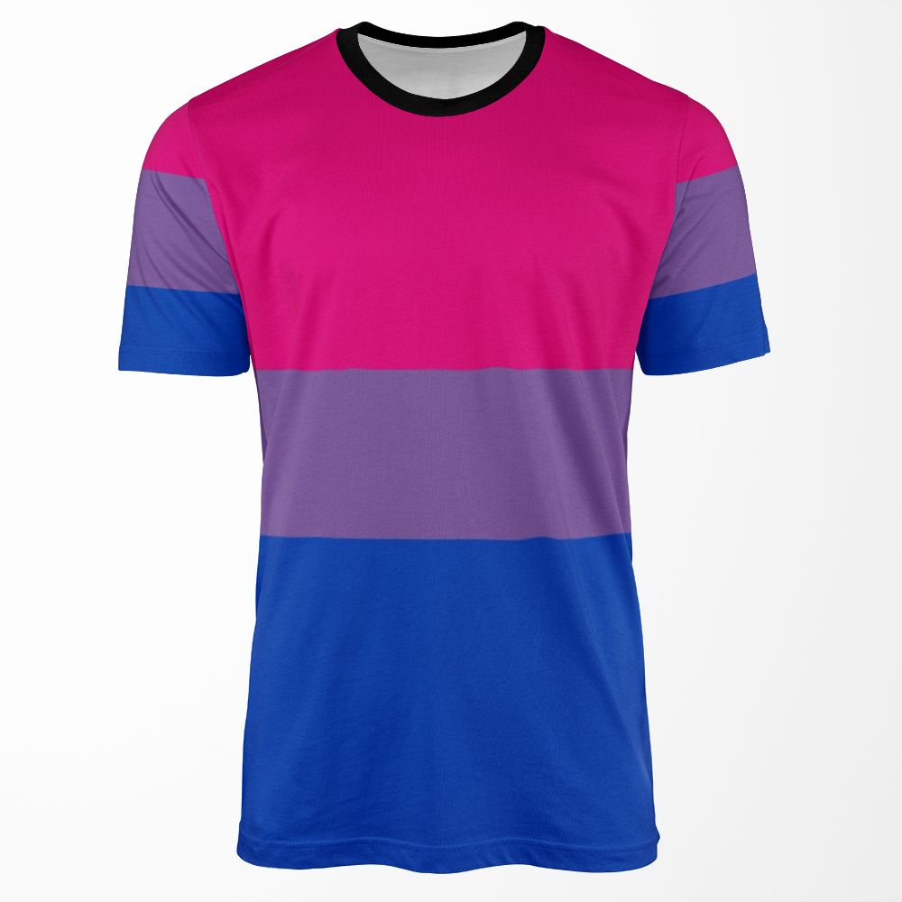 Bisexual Pride Flag Shirt All-over-print T-shirt