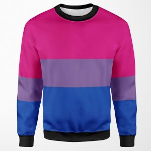 Bisexual Pride Flag All-over-print Unisex Sweatshirt