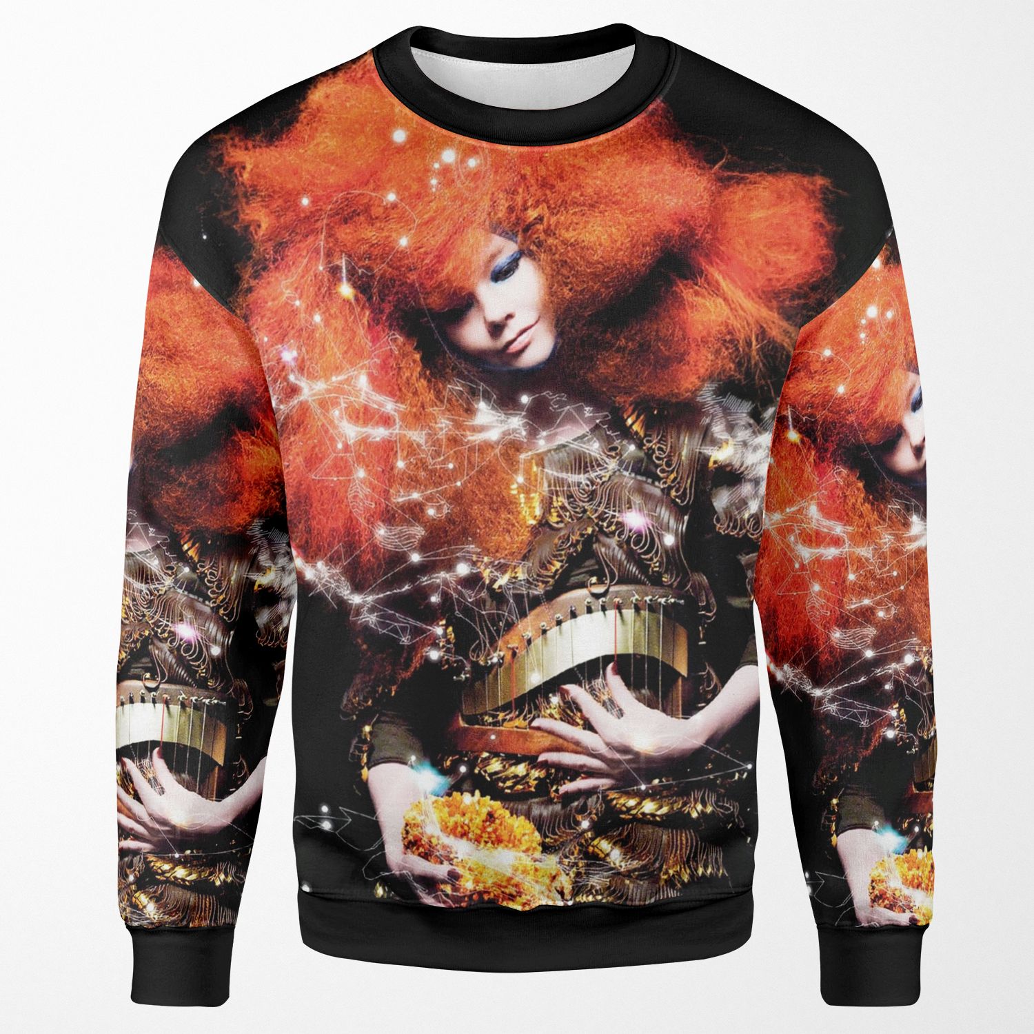 Bjork Biophilia Album All-over-print Unisex Sweatshirt