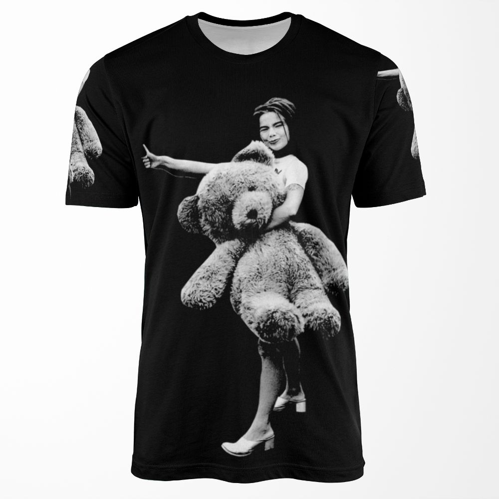 Bjork Teddy Bear All-over-print T-shirt