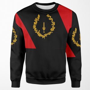 Black American Heritage Flag All-over-print Unisex Sweatshirt