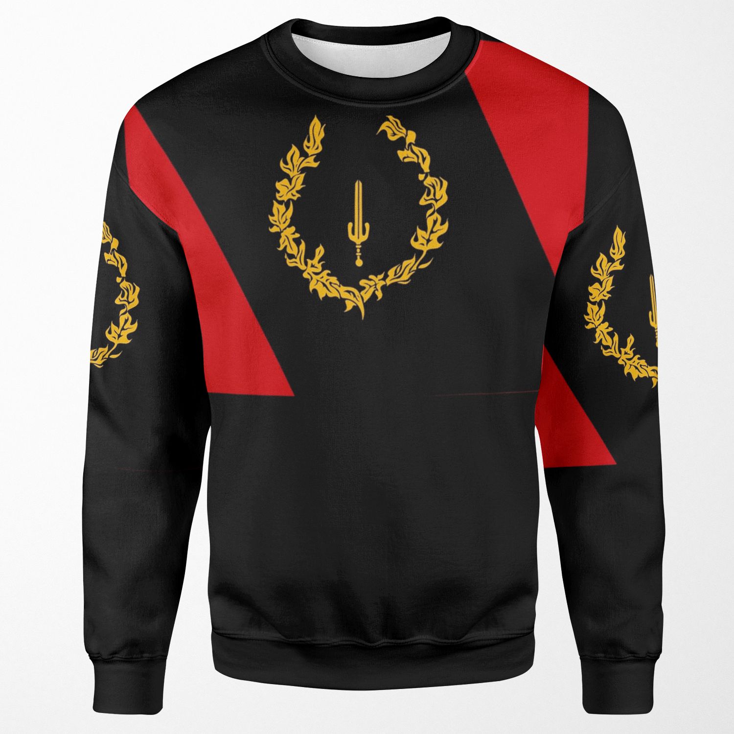 Black American Heritage Flag All-over-print Unisex Sweatshirt