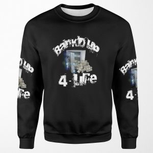 Black Bu4L Safe Merchs All-over-print Unisex Sweatshirt