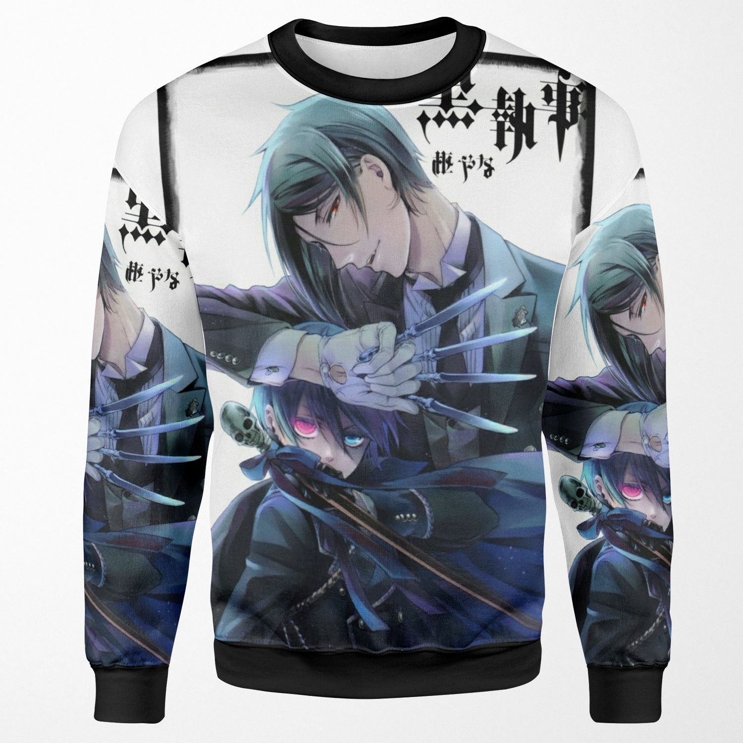 Black Butler All-over-print Unisex Sweatshirt