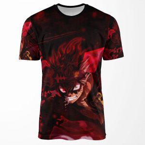 Black Clover Demon Asta All-over-print T-shirt