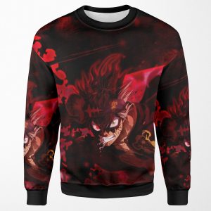 Black Clover Demon Asta All-over-print Unisex Sweatshirt