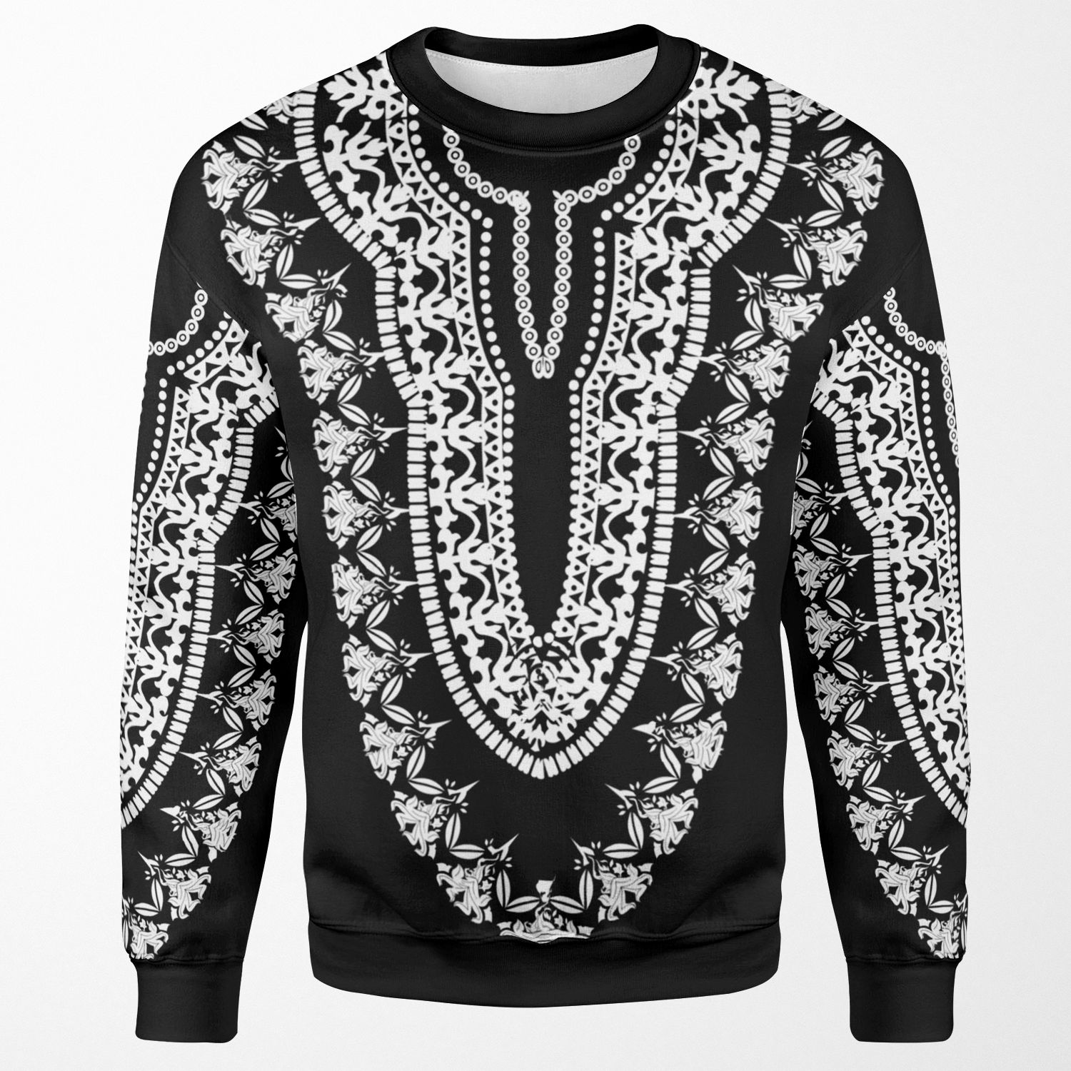 Black Dashiki Wakandan All-over-print Unisex Sweatshirt