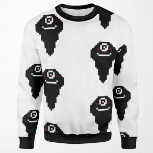 Black Desert Online Black Spirit Pixel All-over-print Unisex Sweatshirt