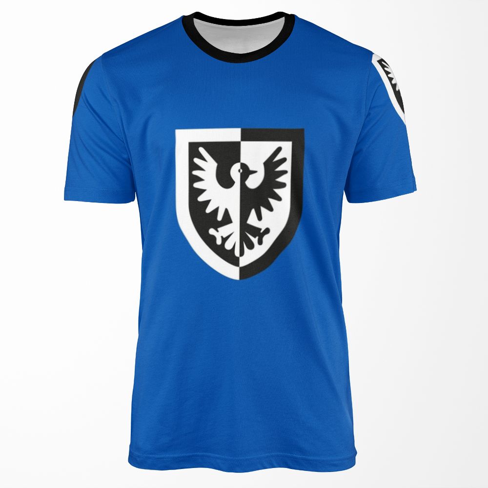 Black Falcons All-over-print T-shirt