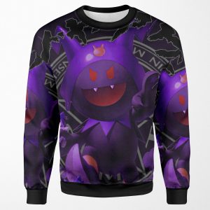 Black Frost Metal Tee All-over-print Unisex Sweatshirt