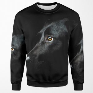 Black Labrador All-over-print Unisex Sweatshirt