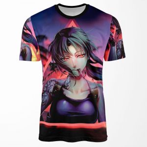 Black Lagoon Revy All-over-print T-shirt