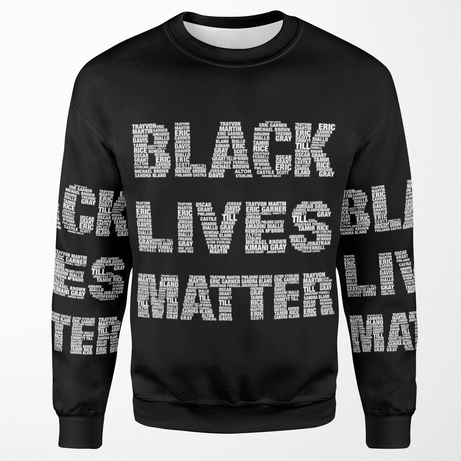 Black Lives Matter All-over-print Unisex Sweatshirt