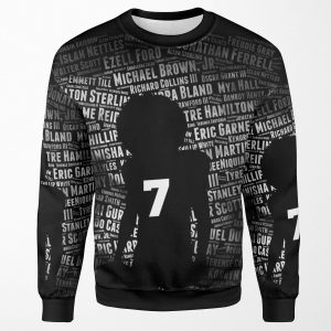 Black Lives Matter Why He Takes A Knee All-over-print Unisex Sweatshirt