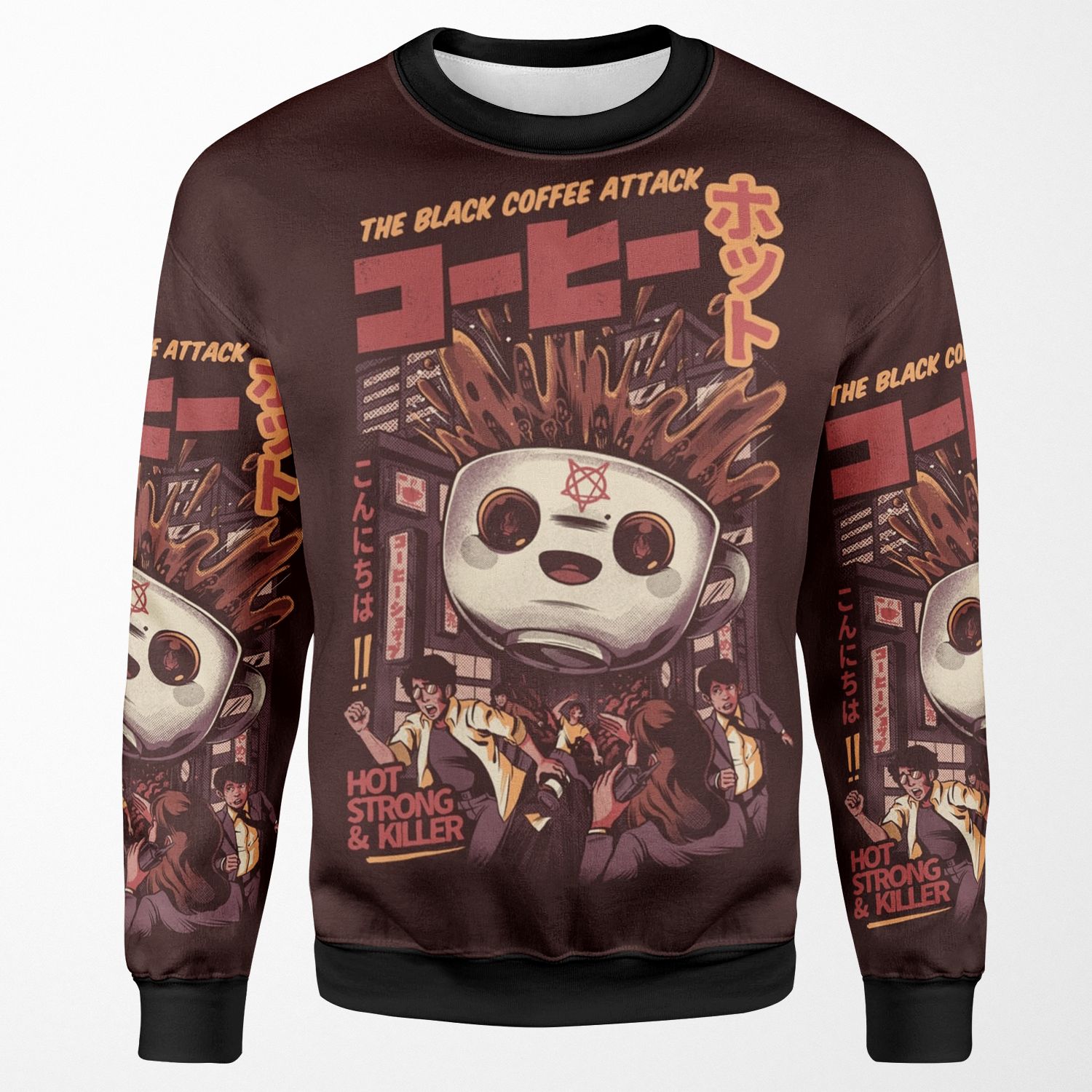 Black Magic Coffee All-over-print Unisex Sweatshirt