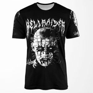 Black Metal Pinhead All-over-print T-shirt