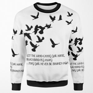 Blackbird Alter Bridge Lyrics All-over-print Unisex Sweatshirt