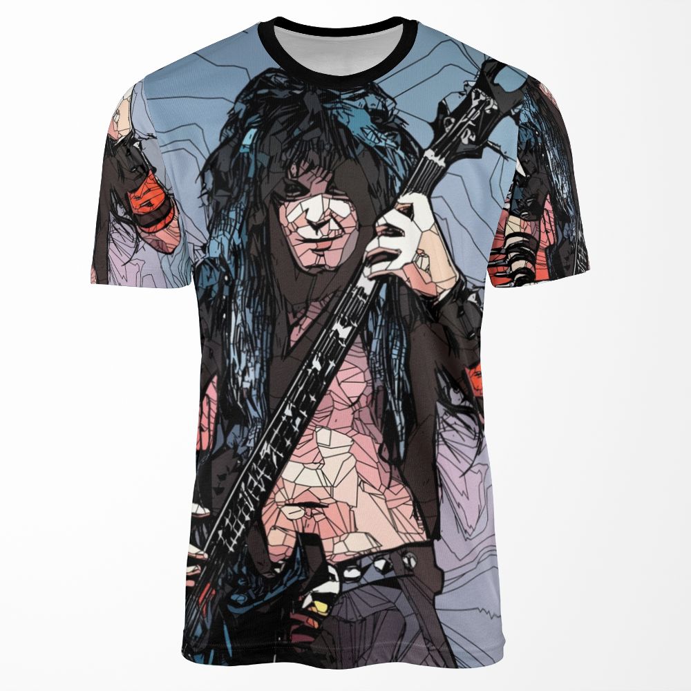 Blackie Lawless All-over-print T-shirt