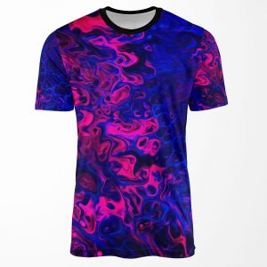Blacklight All-over-print T-shirt