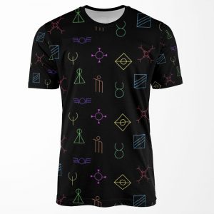 Blackwing All-over-print T-shirt