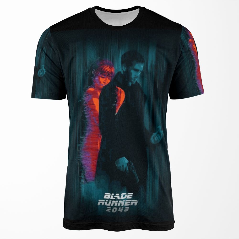 Blade Runner 2014 Joi And Joe Artwork All-over-print T-shirt