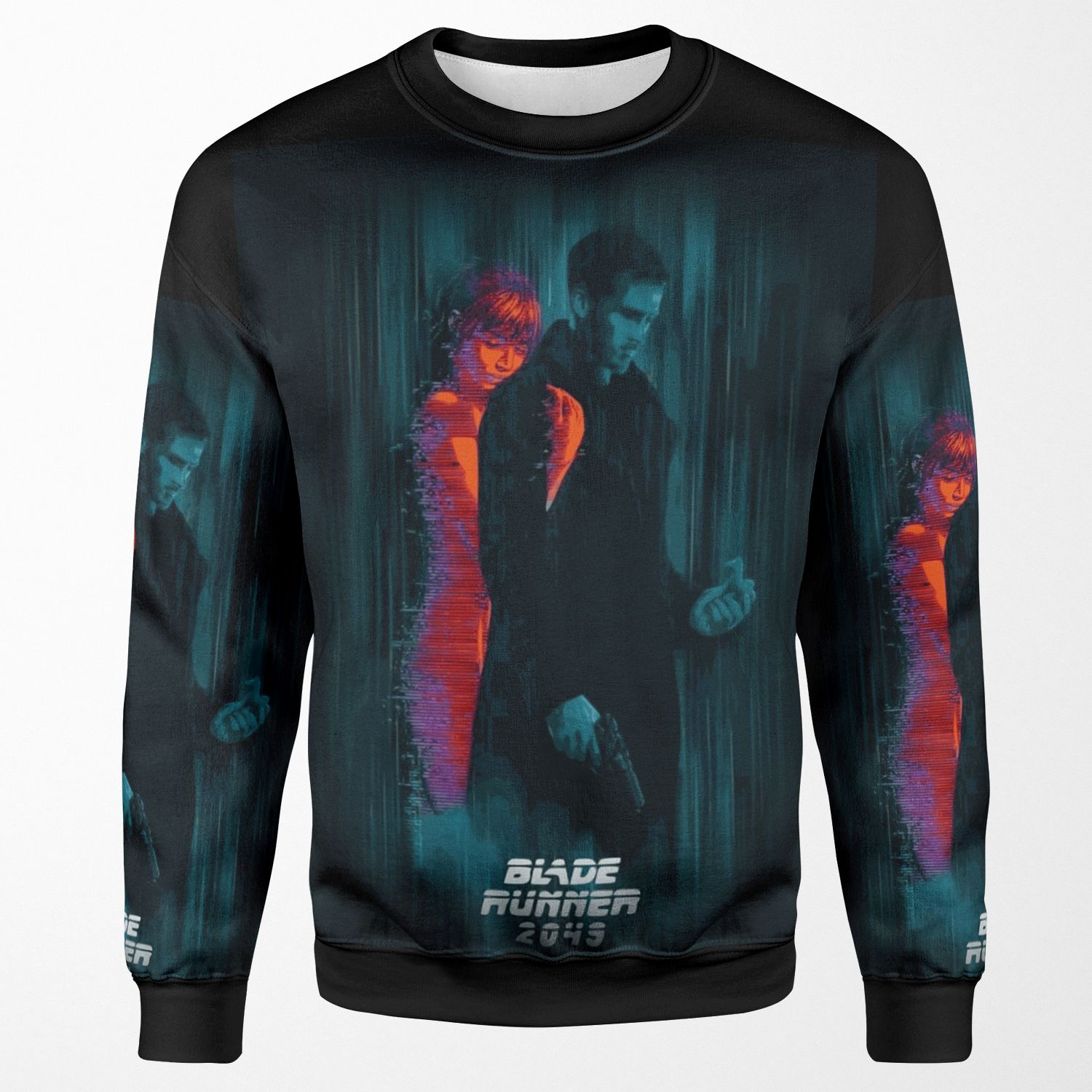Blade Runner 2014 Joi And Joe Artwork All-over-print Unisex Sweatshirt