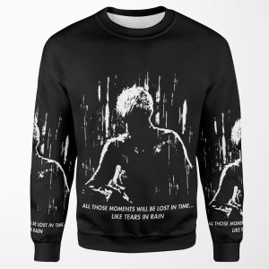 Blade Runner Like Tears In Rain All-over-print Unisex Sweatshirt