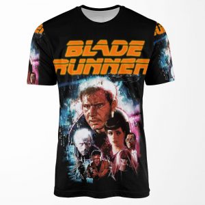 Blade Runner Vintage All-over-print T-shirt