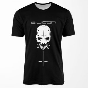 Blame Silicon White All-over-print T-shirt
