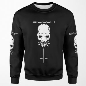 Blame Silicon White All-over-print Unisex Sweatshirt