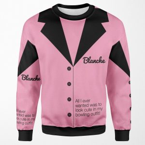 Blanche Deveroux Bowling Shirt The Golden Girls All-over-print Unisex Sweatshirt