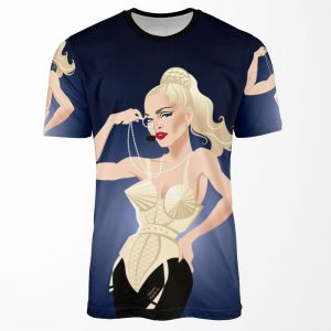 Blond All-over-print T-shirt