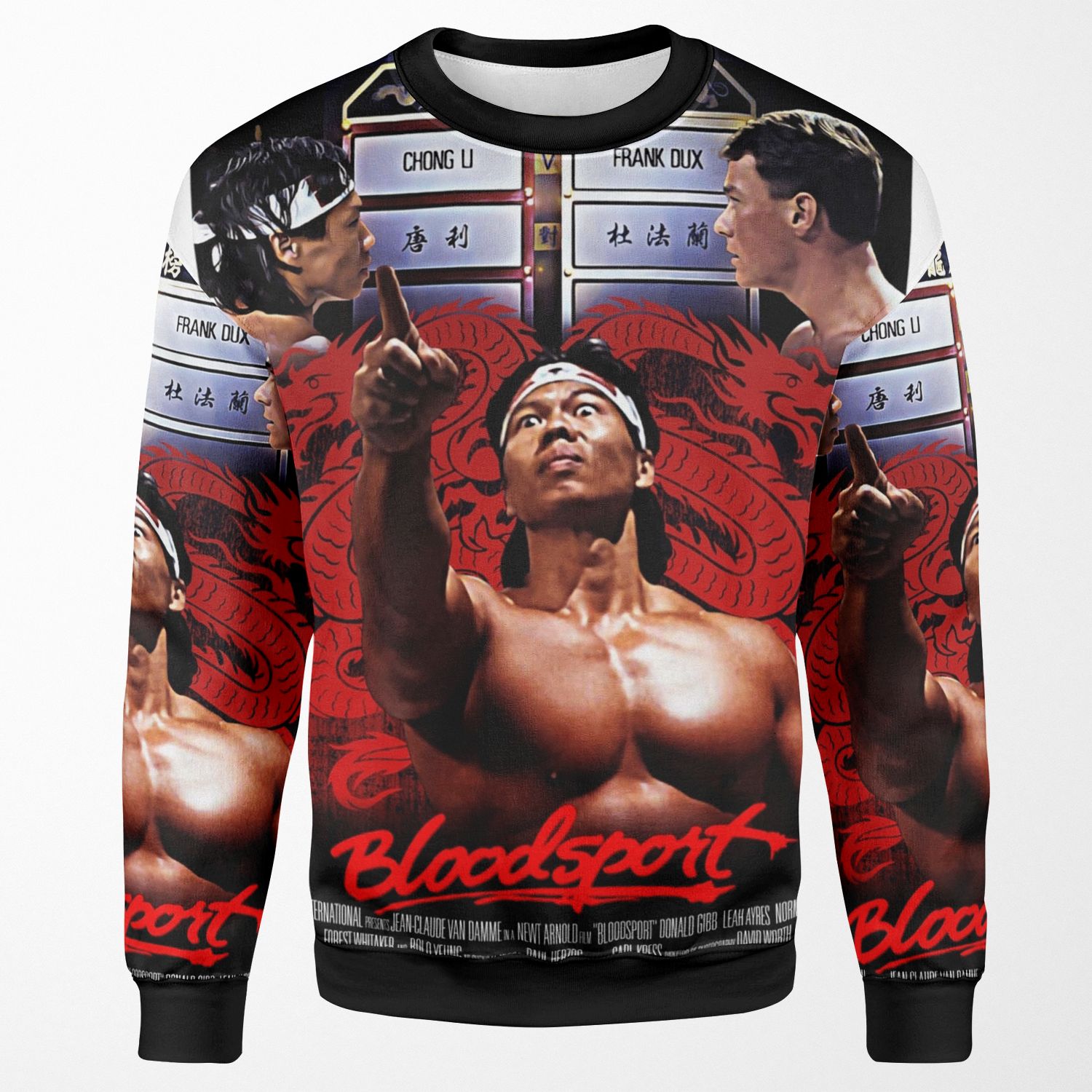 Bloodsport Chong Li All-over-print Unisex Sweatshirt