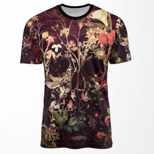Bloom Skull All-over-print T-shirt