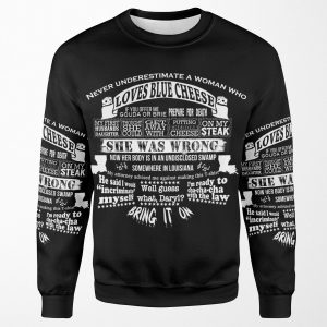 Blue Cheese Lover All-over-print Unisex Sweatshirt